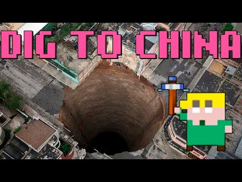 НЕОБЫЧНЫЕ ИГРЫ - Dig to China | ДОКОПАТЬСЯ ДО КИТАЯ |