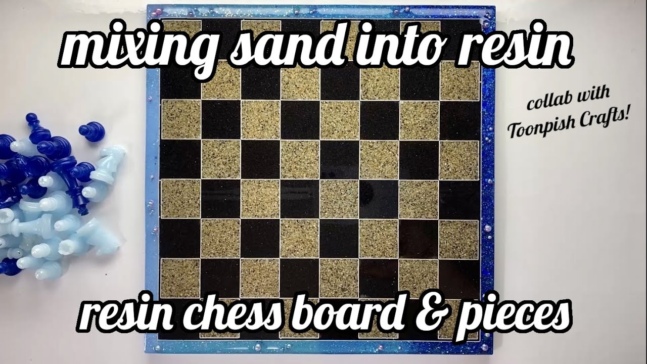 Resin Chessboard – Arte & Sintonia