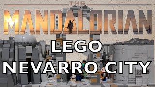 Lego The Mandalorian Nevarro MOC - Custom Lego Star Wars Diorama