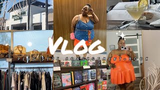 VLOG#107 :  Found a plus size thrift shop + Book Haul + Trying Emma&#39;s coffee line + Wallet Stolen?