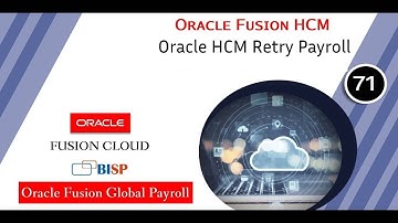 Oracle HCM Retry Payroll | Oracle Fusion HCM Payroll | Fusion Retry Payroll | Oracle HCM Consulting