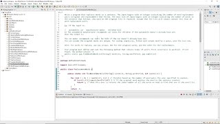 Java Lab: Replacement Words screenshot 2