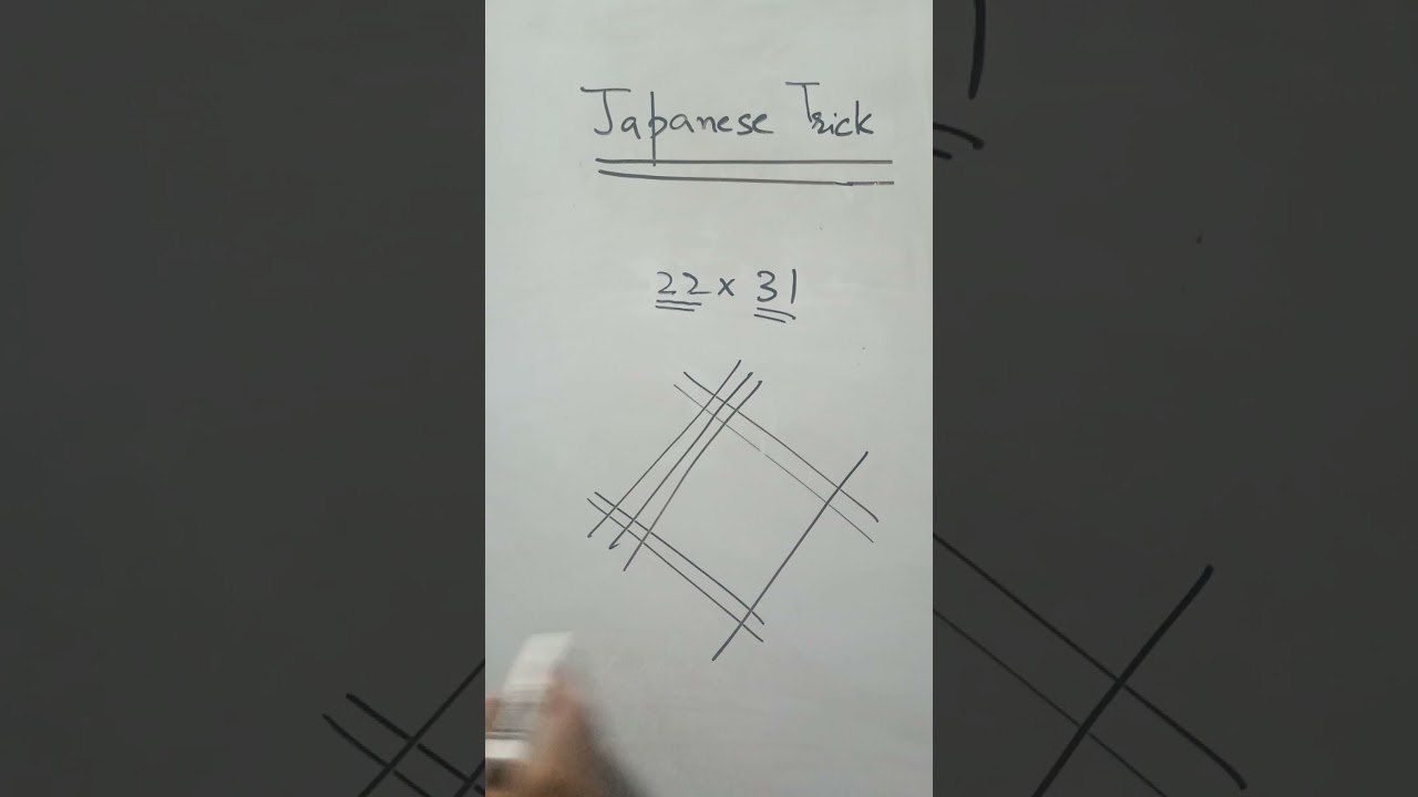 Easy Multiplication with Japanese Trick ||