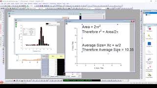 03 Particle Size Distribution from TEM/SEM Images | ImageJ & OriginLab Histogram