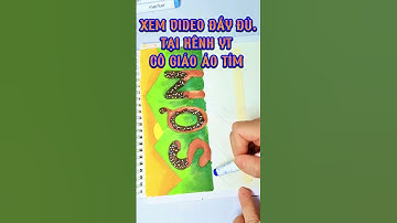 Nhịp điệu và sắc màu của chữ #cogiaoaotim #viralvideo #mithuat7 #shortsviral #art #painting