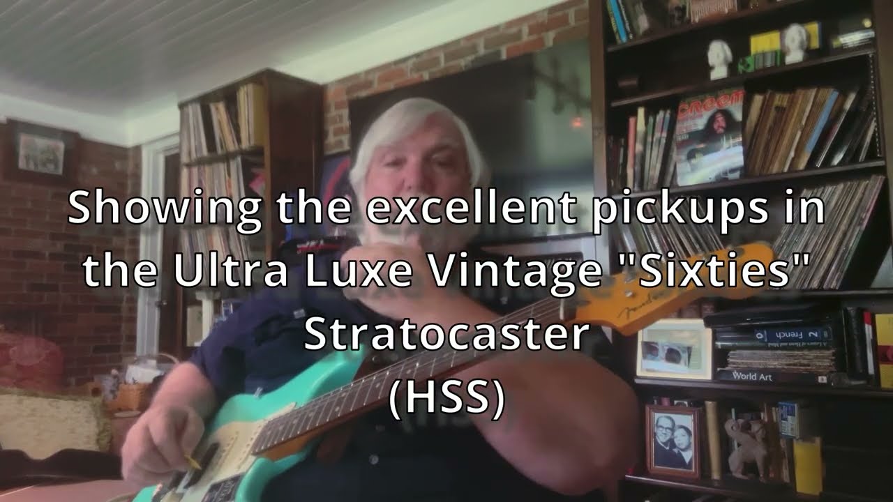 Fender Ultra Luxe Vintage Pickups Demo