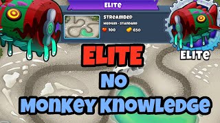 Bloonarius Elite Tutorial || No Monkey Knowledge || Streambed (BTD6)