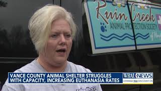 Vance County animal shleter struggles with overcrowding