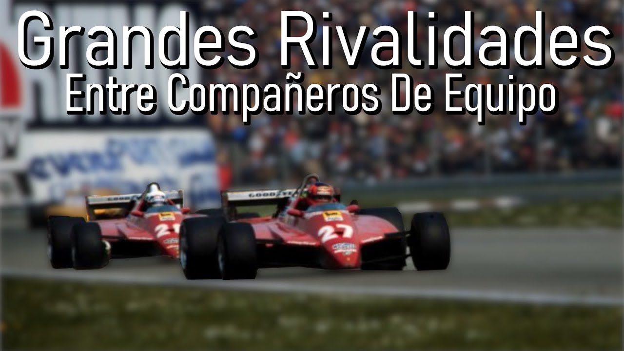 Grandes Rivalidades Entre Compañeros De Equipo En F1!