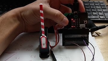 BBC microbit SG90 barrier