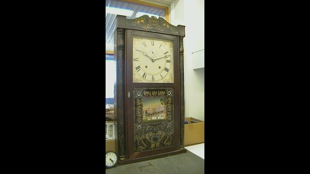 Jr Details about   Eli Terry Paper Label for Wood Works clock 