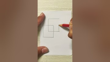 Easy 3 cube drawing tricks 😱🙂 #shorts #drawing #art #cubedrawing #youtubeshorts