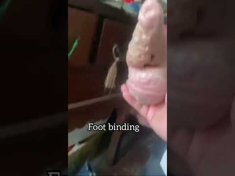 Why you should walk barefoot ep 15 | Foot binding lotus feet #shorts