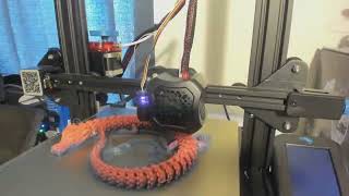 Timelapse CE3E3V2 Blue to Red Dragon