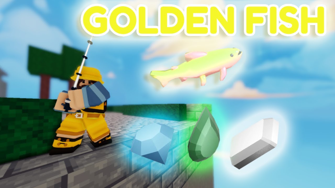 Using the FISHERMAN kit until I get a golden fish.. (Roblox Bedwars
