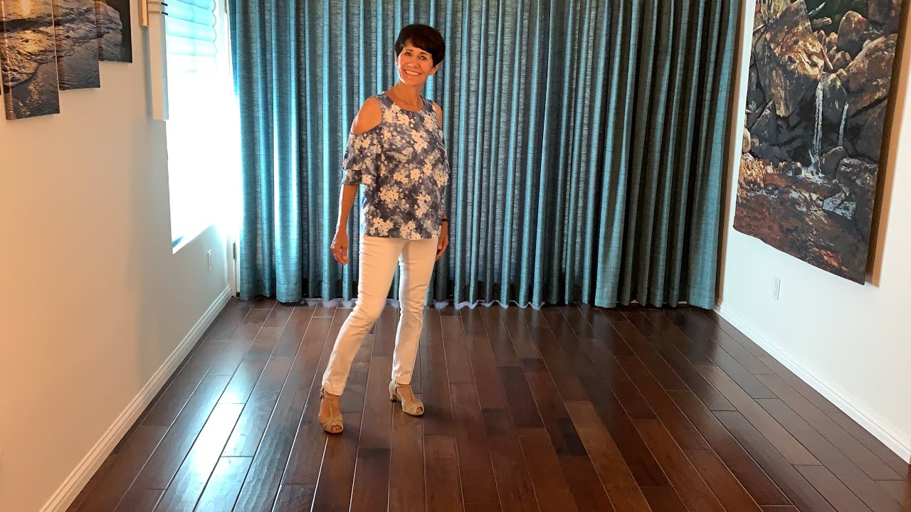 Cotton Eyed Joe line dance demonstration and tutorial by Stephie YouTube