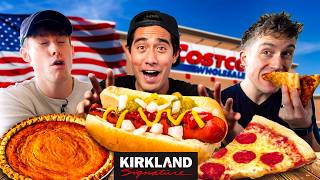 Brits go to Costco for the first time! ft. Zach King