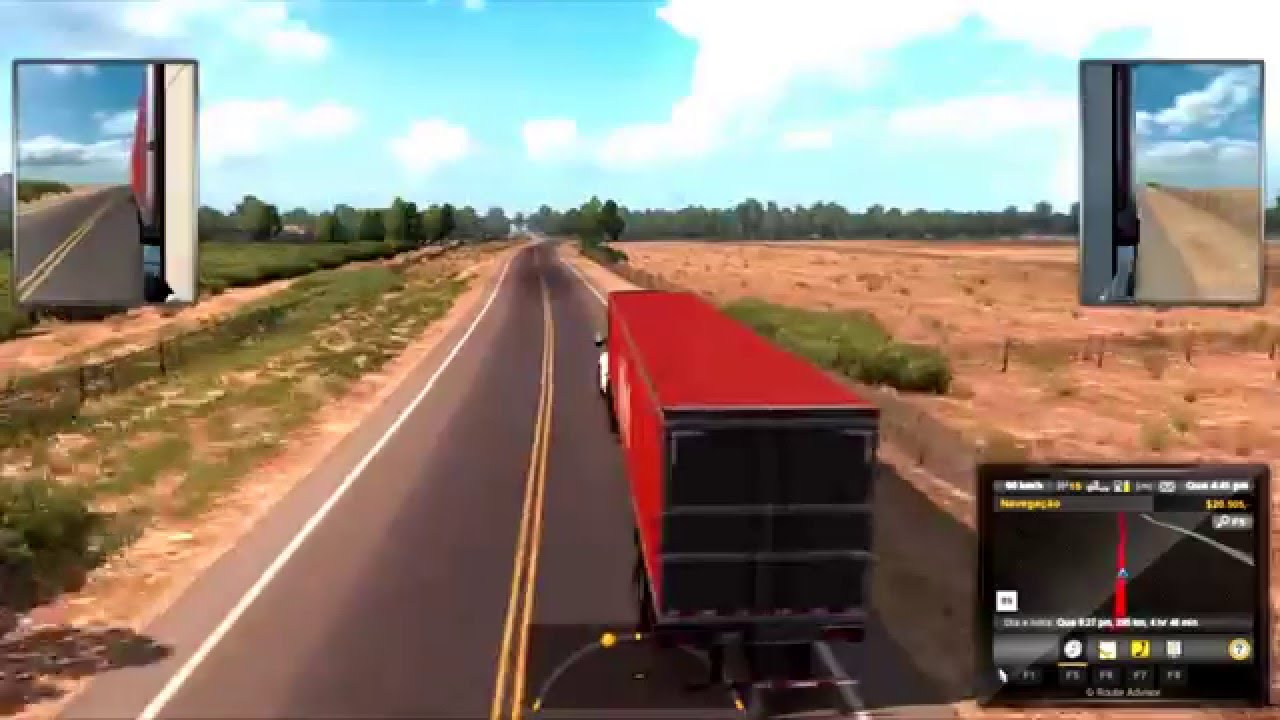 Testando quebra de asa no American Truck Simulator!!!
