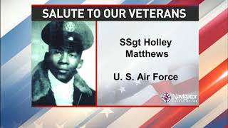 Salute to our veterans: Staff Sergeant Holley Matthews - NBC 15 WPMI
