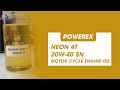 Tested & Proven! 💥 Powerex Neon 4T 20W40 | Ultimate Engine Oil Quality Demo 🛢️🔥