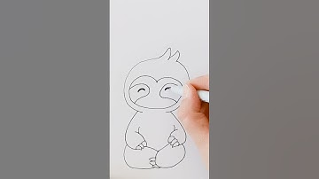 Sloth Drawing Tutorial: Create an Adorable Cartoon Character