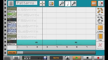 Music project 2017 - my FIRST SONG - Caustic 3 (using just a smartphone)