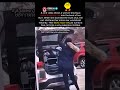 she learned the hard way why you don't put a metal shopping cart in the trunk #shopping