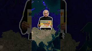 Russia map size is equal to the size of Pluto planet #shorts #russia