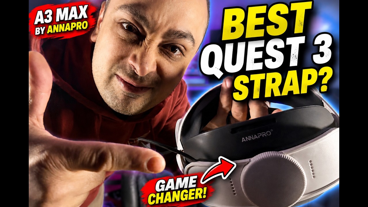 ANNAPRO A3 Max Review: The BEST Meta Quest 3 Head Strap I've Tried