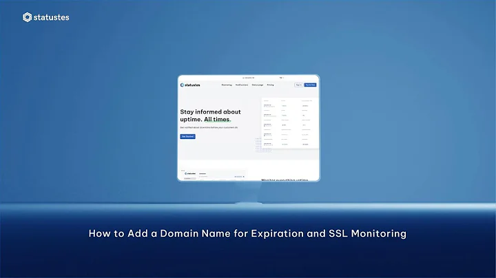How to Monitor Domain Expiration and SSL Certificates: Step-by-Step Guide