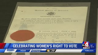 Utah celebrates 100 years of women's suffrage in the state