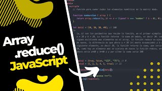 Función Reduce con array | JavaScript