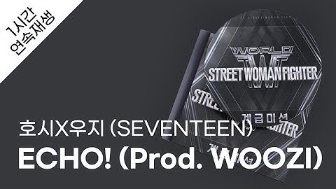 호시X우지 (SEVENTEEN) - ECHO! (Prod. WOOZI) 1시간 연속 재생 / 가사 / Lyrics
