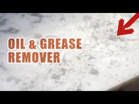 #howto OIL & #GREASE STAINS CLEANING - SOLVENT BASED STAIN-REMOVER SPECIFIC FOR DARK STAINS - Faber