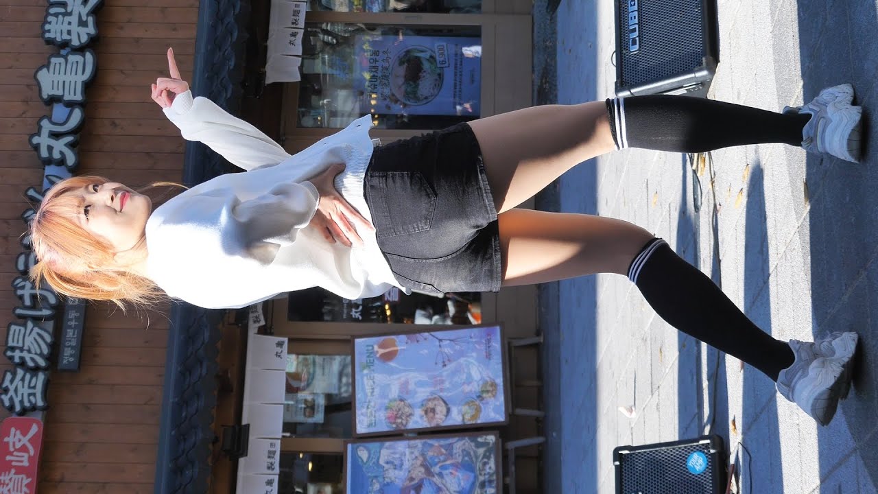 칠리치크 ChilliCheek 연서 - 위아래 & 아이스크림 & 립앤힙 & Emergency @홍대버스킹공연 (20.11.08)