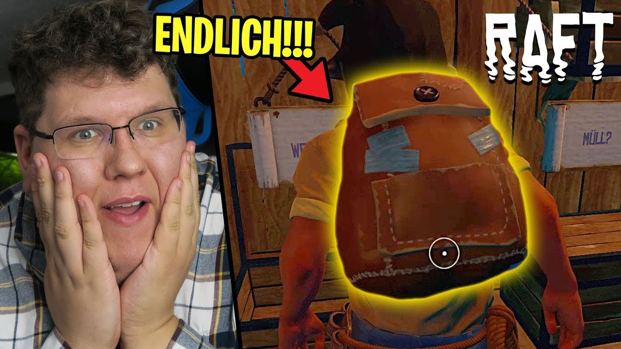 Raft Rucksack DER HEILIGE RUCKSACK! | Raft Multiplayer mit Zombey (Part 19) - YouTube