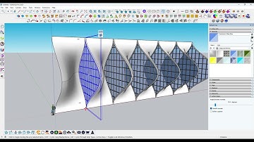 sketchup tutorial / create parametric FACADE in SketchUp