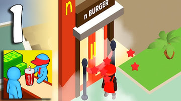 Burger Please - Open Day - Gameplay Walkthrough Part 1 (Android, iOS)