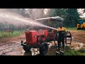 Mahindra 575 di tractor cage wheel work this year last work then goes to fully water service video