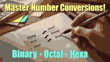 Binaire ⇄ Octale ⇄ Hexa-conversies uitgelegd in 10 minuten | chipxpert #learning #vlsitraining
