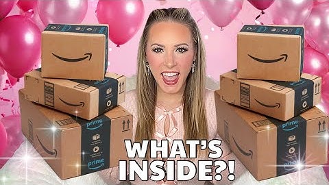I ordered EVERYTHING on my BIRTHDAY AMAZON WISHLIST 🥹🥳🎉