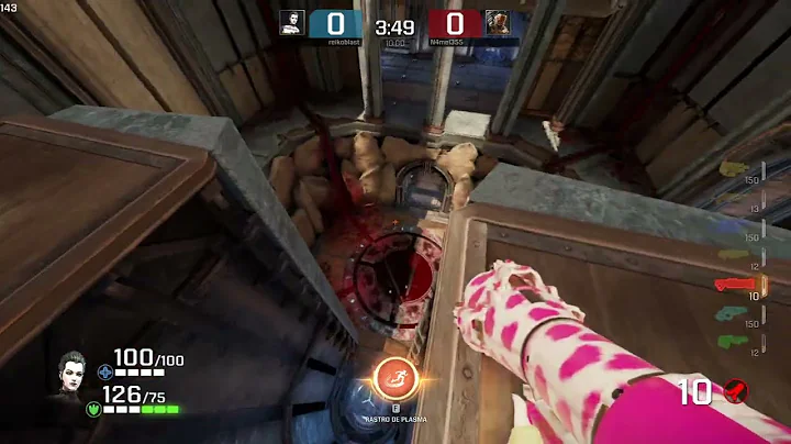 Quake Champions Gameplay Duel Ranked - BLOOD COVENANT - reikoblast gameplays