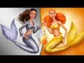 Gold vs Silver Mermaids!