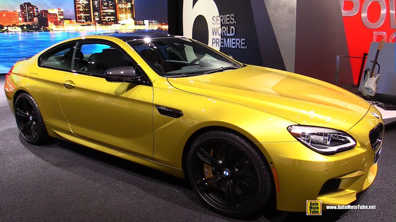 2016 BMW M6 Coupe Exterior And Interior Walkaround 2015 Detroit 2016 BMW M6 Coupe Exterior And Interior Walkaround 2015 Detroit