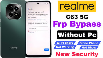 Realme C63 5G Frp Bypass | Without Pc | Google Account Lock Unlock - New Security Updates 2025