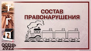 Состав правонарушения