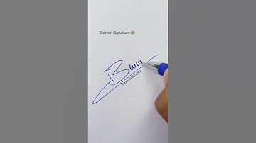 Signature Design #shorts #satishcalligraphy #signature