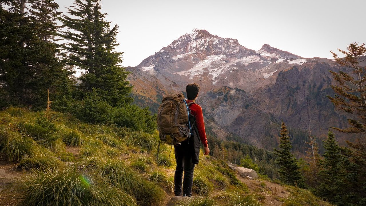 ⁣40 Miles Alone on the Timberline Trail