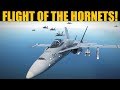 Mass Hornet Strike Mission In Algeria | FA-18C | DCS WORLD