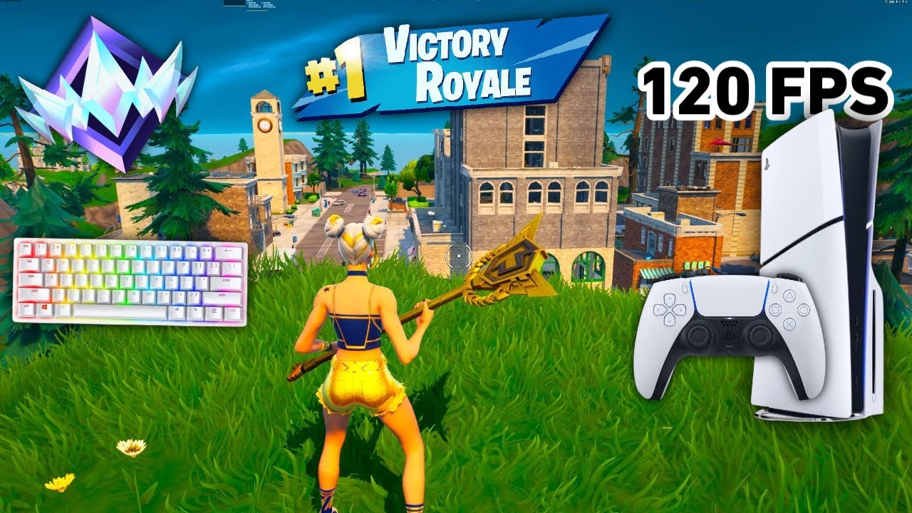 Fortnite Unreal Ranked Reload On PS5 | Keyboard & Mouse Gameplay | 120 FPS | 4K